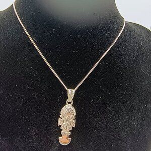 Unisex Handmade Pendant Sterling Silver 950 Tumi